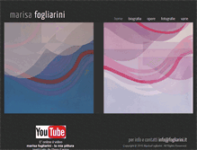 Tablet Screenshot of fogliarini.it